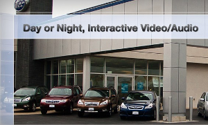 Video Surveillance Installation at a Car Dealership.